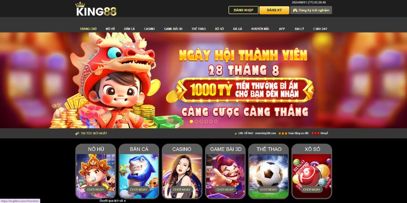 giới thiệu nhà cái king88